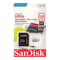 Cartão De Memória Ultra 128gb+ adaptador Sd - sandisk