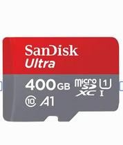 Cartão de memória Ultra microSDXC de 400 GB 120 MBs, C10, U1, Full HD, A1