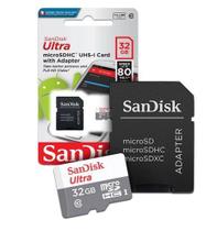 Cartão De Memória Ultra Sandisk 32Gb