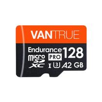 Cartão de memória Vantrue 128GB U3 microSDXC UHS-I 4K UHD com adaptador