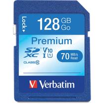 Cartão de memória Verbatim Premium SDXC 128GB Classe 10 UHS-I V10 Cartão de memória Verbatim Premium SDXC 128GB Classe 10 UHS-I V10