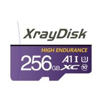 Cartão de Memória Xraydisk 128GB/256GB - Alta Velocidade Classe 10 U3 V30 com Adaptador