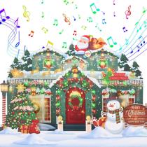Cartão de Natal 3D com Pop-Up e Música - XTF2015