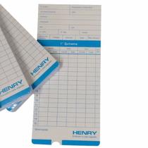 Cartão de ponto henry vega e impressor 2 (100 unid)
