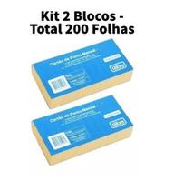 Cartão De Ponto Mensal TA - 100 Folhas - Kit Com 2 Blocos