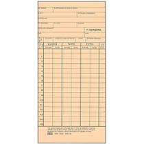 Cartão de Ponto Mensal TA 85x179mm C/ 100 Cartões - Tilibra
