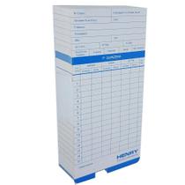 Cartão De Ponto Para Relógios Cartográficos - Pacote Com 100