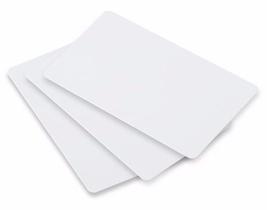 Cartão de PVC Branco Para Confecção de Cracha 54x86mm 0,76mm - MOTIVATE