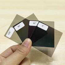 Cartão De Teste Polarizador De Tela LCD LED 5x5cm 0 45 90 135 Graus Conjunto De 4 Peças Para Reparo