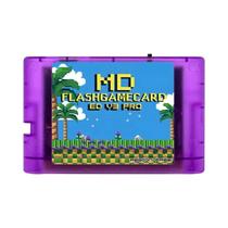 Cartão EDMD V3 pro 3000 Em 1 8GB TF Para Acessórios De Console De Jogo SEGA Genesis Mega Drive
