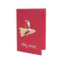 Cartão Enjoy Papai Noel Foguete Feliz Natal Sortido