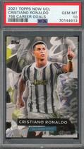 Cartão esportivo Powers Collectibles Cristiano Ronaldo UCL