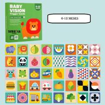 Cartão Estimulador Visual Bebê - Estímulo Visão E Movimento