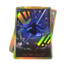 Cartão Flash NM Super Parallel Foil OPCG TCG Edição Em Inglês Zoro Perona Trafalgar Law Presente