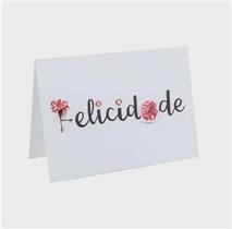 Cartão Floriografia Felicidade