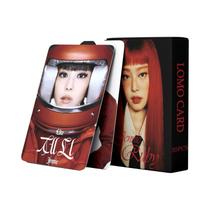 Cartão Lomo Kpop RUBY like JENNIE SOLO 55 Peças Impressão Em Alta Definição Photocard Presentes Para