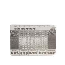 Cartão Medidor de Grãos (Grain Size Card) - Brunton