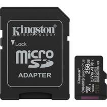 Cartão memória kingston micro sd xc 256gb 150mb/s uhs-i v10 sdcs3/256gb