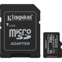 Cartão memória kingston micro sd xc 256gb 150mb/s uhs-i v10 sdcs3/256gb