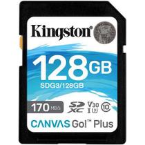 Cartão Memória Kingston Sd Xc 128Gb Canvas Go Plus 170Mb/S
