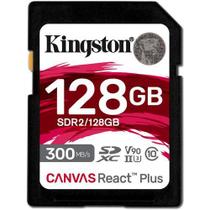 Cartão Memória Kingston Sd Xc 128Gb React Plus Uhs-Ii 300Mbs