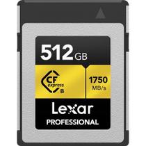 Cartão Memória Lexar Cfexpress 512Gb Type B Gold 1750Mb/S
