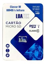 Cartão Memória Micro Sd 32g Para Câmera Wi-fi Celular - Luatek