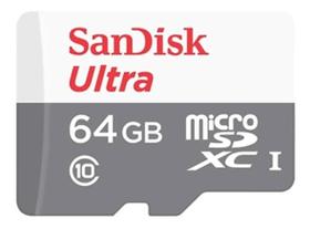 Cartão Memoria Micro Sd 64gb Sandisk Para Camêra Segurança Wifi