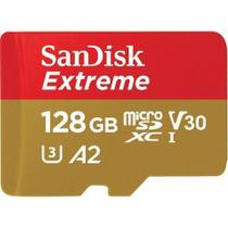 Cartão Memória Micro Sd Sandisk 128Gb Extreme 190Mb/S