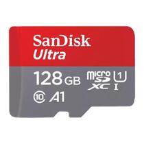 Cartão Memória Micro Sd Sandisk 128Gb Microsd Ultra 140Mbs