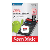 Cartão Memória Micro Sd Sandisk 512gb Microsd Ultra 150mbs Original