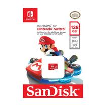 Cartão Memória Nintendo Switch 128gb Sandisk Gara 5 Anos Nfe