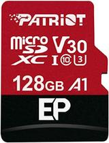 Cartão memória Patriot MICRO SDXC128GB EP SER UHS-I V30 A1+Adpt - PEF128GEP31MCX