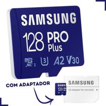 Cartão Memória Samsung 128Gb Micro Sd 160Mbs E Adaptador