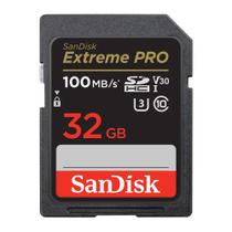 Cartão Memória Sandisk 32gb Extreme Pro 100Mbs Uhs-I c10