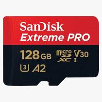 Cartão Memória Sandisk Extreme Pro Micro Sdxc 128gb 200mbs