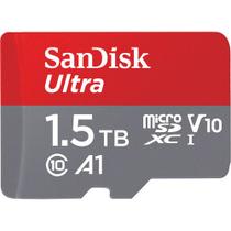 Cartão memória sandisk micro sd xc 1.5tb 150mb/s uhs-i sdsquac-1t50