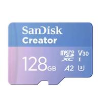 Cartão Memória Sandisk Micro Sd Xc 128gb 190mb/s Creator V30