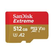 Cartao Memoria Sandisk Micro Sdxc Extreme A2 190mb/s 512gb