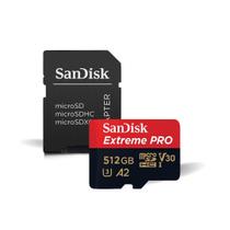 cartao memoria SANDISK Micro SDXC EXTREME PRO 200mb/s 512gb