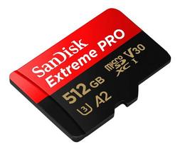 cartao memoria SANDISK Micro SDXC EXTREME PRO 200mb/s 512gb