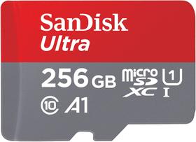 Cartão Memória Sandisk MicroSD SDCX 256gb Ultra 150mbs A1