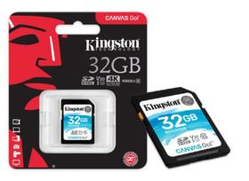 Cartão Memória SDHC 32GB Canvas Go! SDG/32GB - Kingston