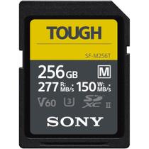 Cartão Memória SDXC 256GB Sony Tough SF-M Series UHS-II / V60 / U3 de 277MB/s (SFM256T/T1)