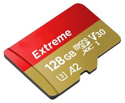 cartao memoria sdxc extreme c10 u3 4k 190mb/s 128gb