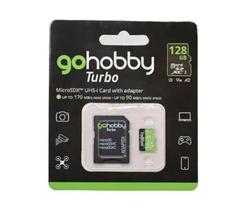 Cartão Micro SD 128GB GoHobby Turbo PRO - Alta Velocidade e Desempenho Cartão Micro SD 128GB GoHobby Turbo PRO - Alta Velocidade e Desempenho