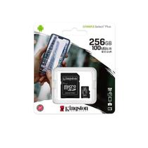 Cartão micro SD 256Gb classe 10 100Mb/s, com adaptador, SDCS2/256GB KINGSTON