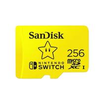 Cartao micro sd 256gb sandisk nintendo switch - sdsqxao-256g-gnczn