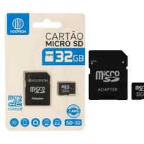 Cartão Micro SD 32GB Classe 10 com Adaptador Alta Velocidade P Celular Câmera Drone Notebook Console