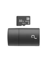 Cartão Micro Sd 32gb Com Leitor Usb Classe 4 Mc163